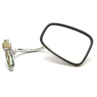 Chrom-Lenkerendenspiegel Cafe Racer für 7/8" Lenker mit voll verstellbarem, federgelagertem Klapparm