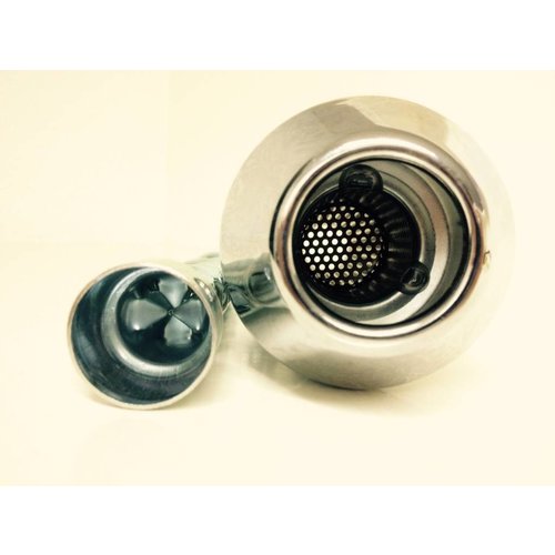 Emgo dB-Killer / Noise Killer 41mm x 20cm Universal Verstellbarer Dämpfereinsatz Baffle mit Befestigungsschraube und Mutter