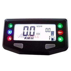 Digital Dash KM/H ACE-254 Schwarz