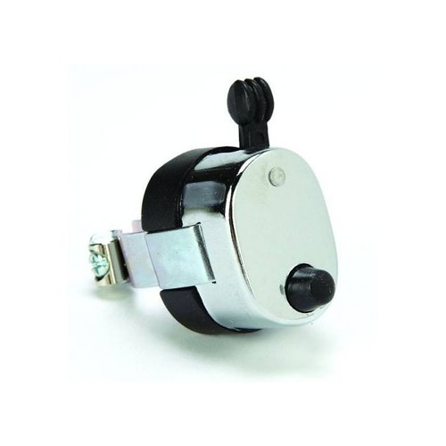 Emgo 22MM Universele Chrome Schakelaar claxon/kill switch