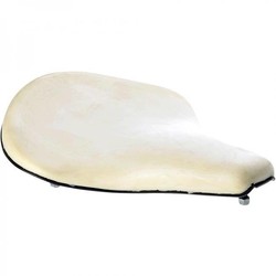 Selle solo Bobber en cuir brut