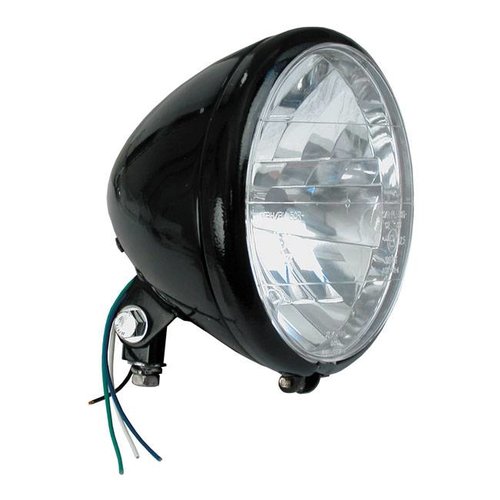 6.5 inch Koplamp Black Onder Montage