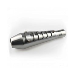 Scrambler Muffler Stainless Steel 42mm - 51mm