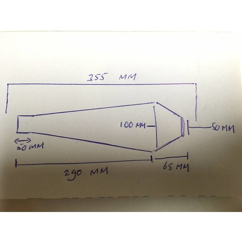 Scrambler Demper RVS 42mm- 51mm