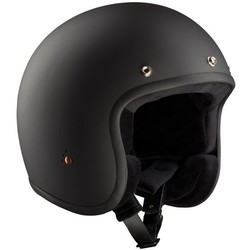 CASQUE JET MT CUSTOM RIDER NOIR MAT XL (LIVRE AVEC LUNETTES) - FP MOTO