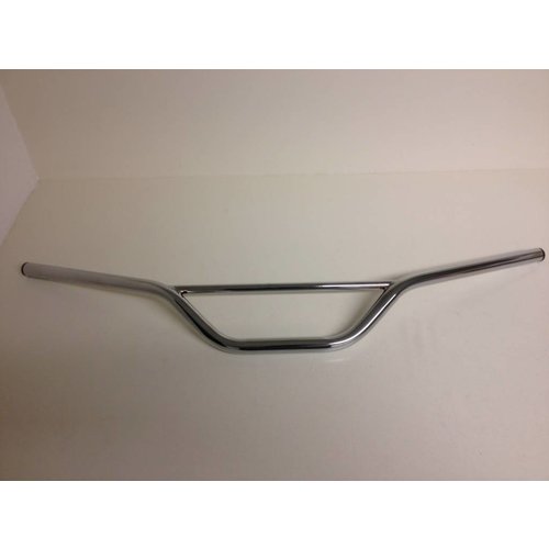 Emgo Manillar Tracker Moto Cross Cromado Reforzado 80 cm x 22 mm (7/8 Pulgada), 14 cm de Rise, 12,7 cm de Pullback