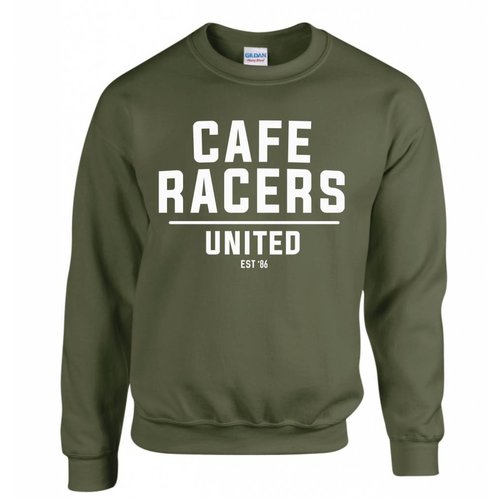 MCU Cafe Racers United Sweater - Militär