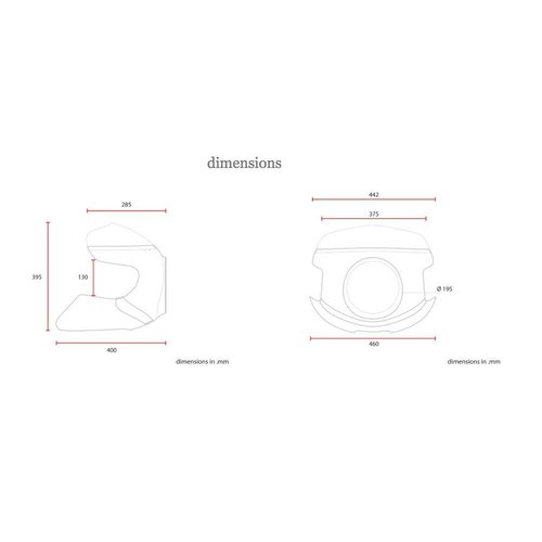C.Racer Cafe Racer Kuip / Scherm Type 5