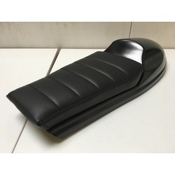 Cafe Racer "Future" Seat Tuck 'N Roll Black Type 2