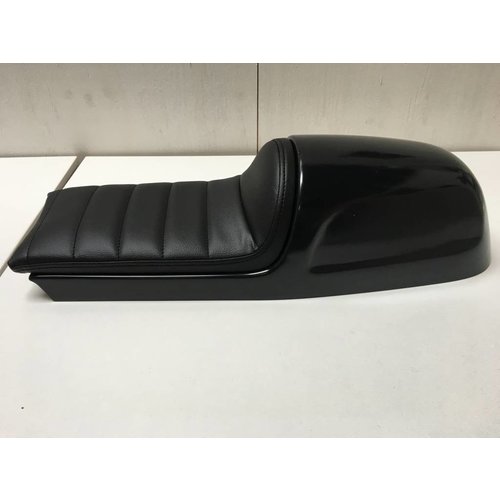 C.Racer Asiento Cafe Racer "Imola" Tuck 'N Roll Negro Tipo 6
