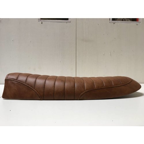 C.Racer Scrambler Seat Tuck 'N Roll Brown Type 7