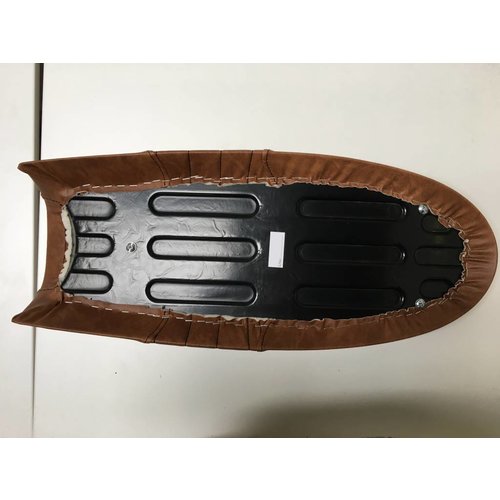 C.Racer Scrambler Seat Tuck 'N Roll Brown Type 7