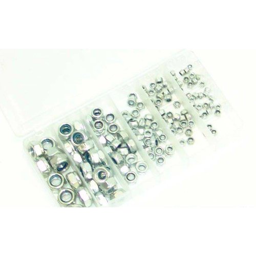 Lock Nut Set DIN 985 - 150 Pieces