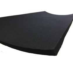 500MM x 250MM x 20MM Race Neoprene Sitzschaum