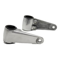 Supports de Phare en Aluminium Poli Avec Cales Pour Tubes de Fourche 35/39/41 mm