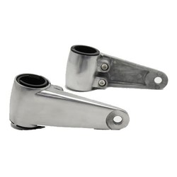 Gepolijste Aluminium Koplamphouders Met Vulringen Voor 35/39/41 mm Vorkbuizen