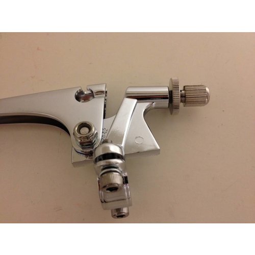Emgo 7/8" / 22mm Universal Kupplungs- & Bremshebel-Set mit 1-1/16" Drehpunktabstand, Chrom-Finish