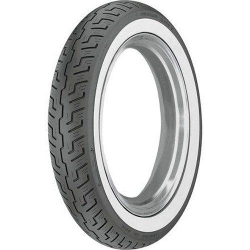 Pneu Dunlop K177 120/90 -18 TL 65 H à flanc blanc