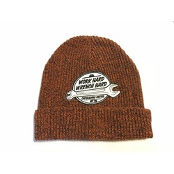 Work Hard Docker Hat - Naranja