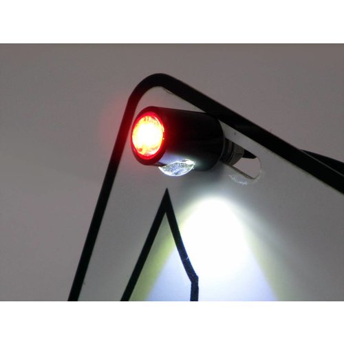 Éclairage de plaque d'immatriculation à LED avec feu arrière