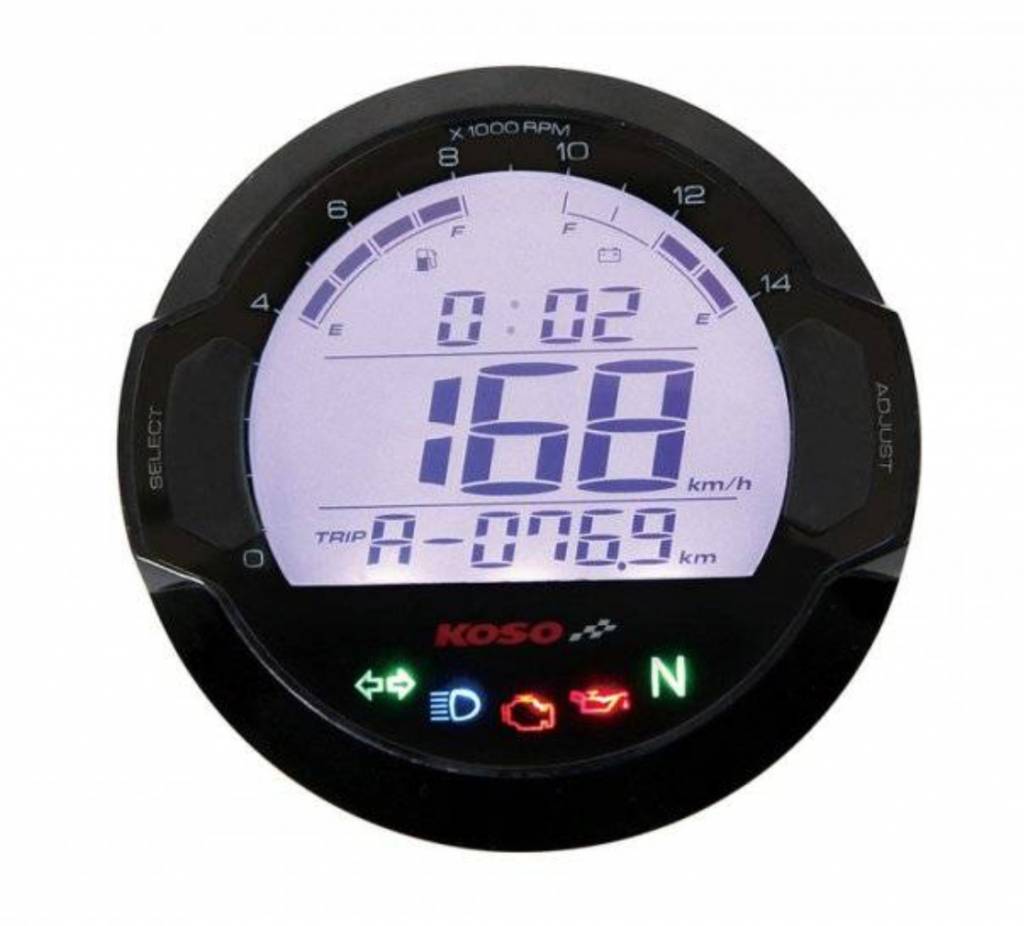 Motorfiets Snelheidsmeter Toerenteller, Universele Motorfiets