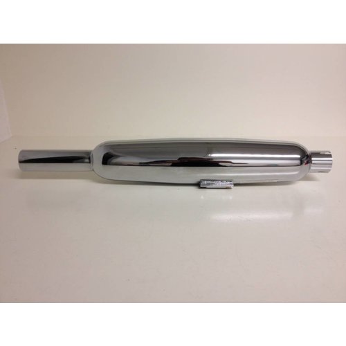 Emgo Silencer 38mm for BSA A7/A10 Swinging Arm Frame, Both Sides, 1958 Onwards