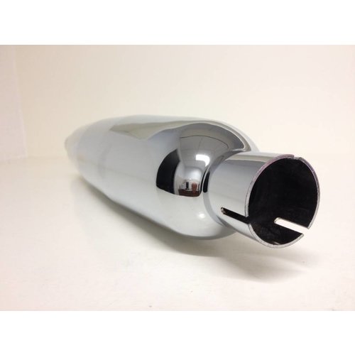 Emgo Silenciador 38mm para chasis basculante BSA A7/A10, ambos lados, desde 1958