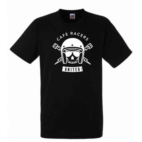 MCU Cafe Racers United Skull T-Shirt