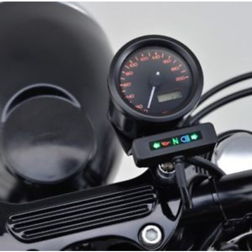 Daytona Soporte combinado Negro 60 mm para relojes Velona 60 mm e intermitentes