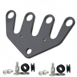 Double Meter Bracket 48mm Black