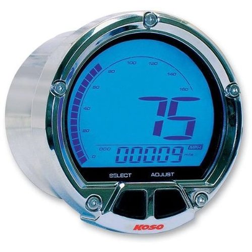 KOSO (max 160mph/260 kmh) D55 DL-02S Speedometer LCD Display
