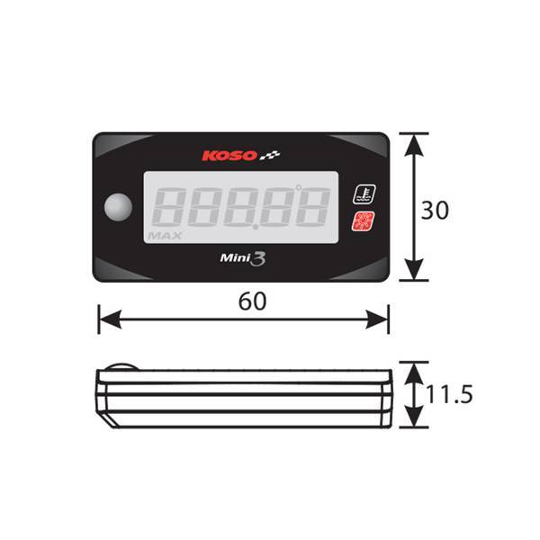 Mini 3 - Compteur de carburant 