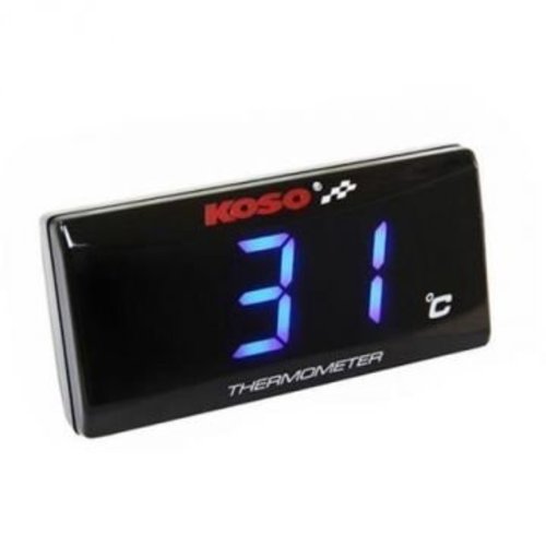 KOSO Thermomètre bleu SUPER SLIM