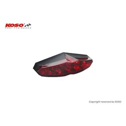 LED Tail Light (with license plate light) - Infinity red