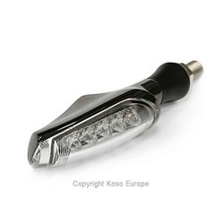 KOSO LED Blinker unlimited, schwarz matt