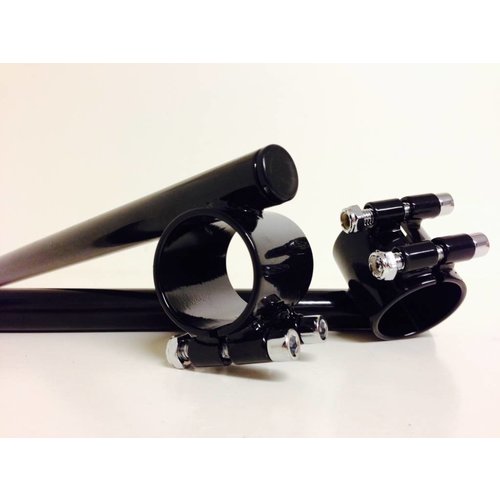 Emgo 41 mm Zwart Clip-On Stuur Met 15 Graden Hoek Voor 1" Handvatten En Bediening