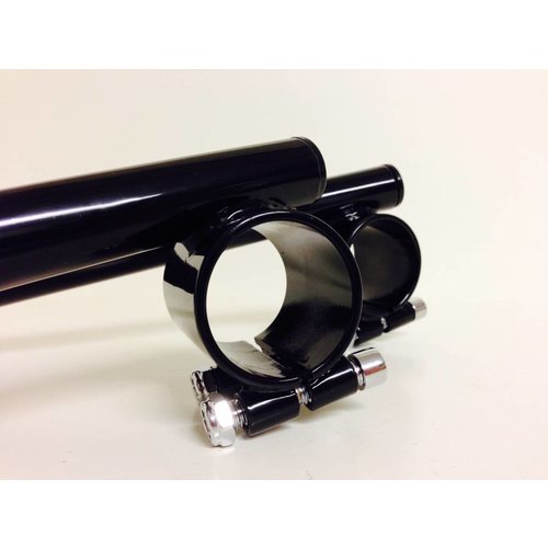 Emgo 41 mm Zwart Clip-On Stuur Met 15 Graden Hoek Voor 1" Handvatten En Bediening