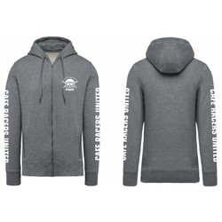 Predator Zip Hoodie Grau