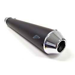 Megaton Megafon-Schalldämpfer Schwarz/Chrom 38 mm - 41 mm