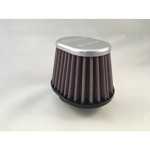 DNA Ovale filter Aluminium Bovenkant