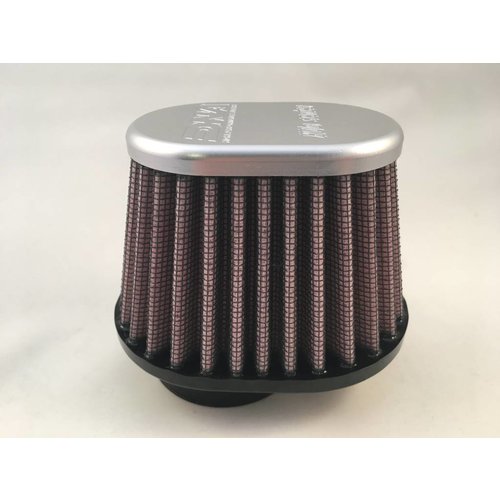 DNA Ovale filter Aluminium Bovenkant