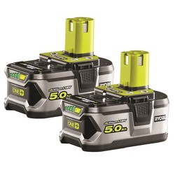 Ryobi ONE + 2x  18V 5.0Ah Lithium Battery Twin pack RB18LL50