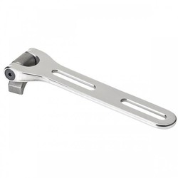 Biltwell Seat Hinge Kit Polished Stainless Steel