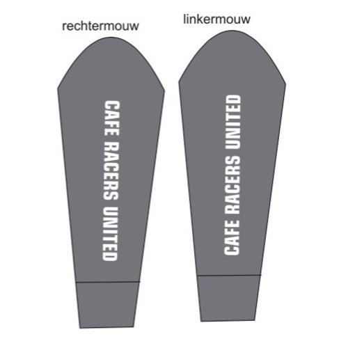 Cafe Racers United Predator Hoodie Storm Grey