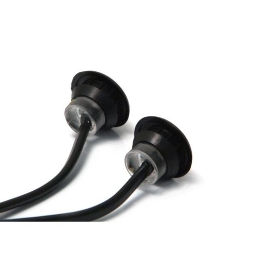 Amber 12V ronde vlakke minirichtaanwijzigers-LED