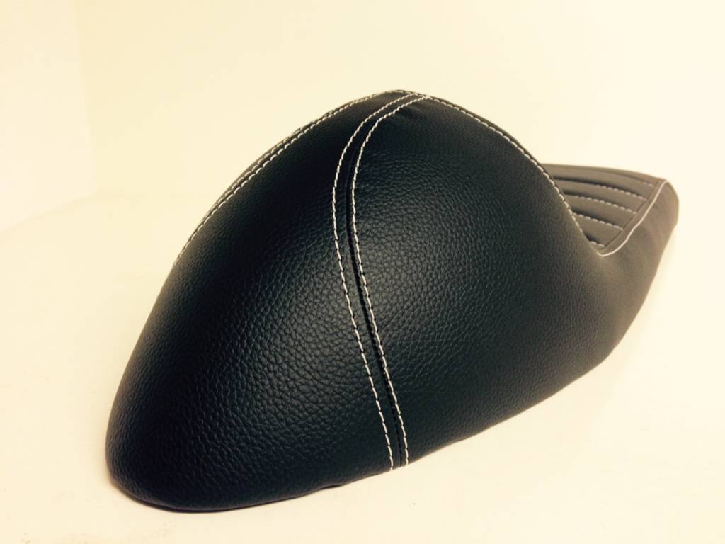 Upholstered Cafe Racer Seat Tuck N' Roll Black Type 31 ...