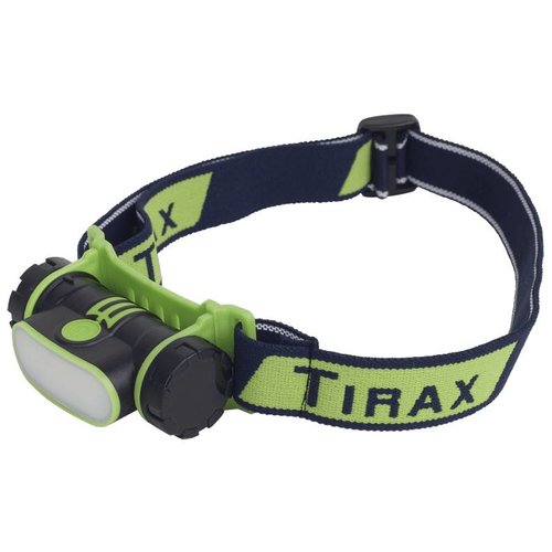 Tirax LED hoofdlamp oplaadbaar 150 lumen