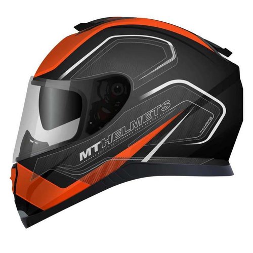 MT Helmets Casque "Thunder III SV Trace" Noir / Orange