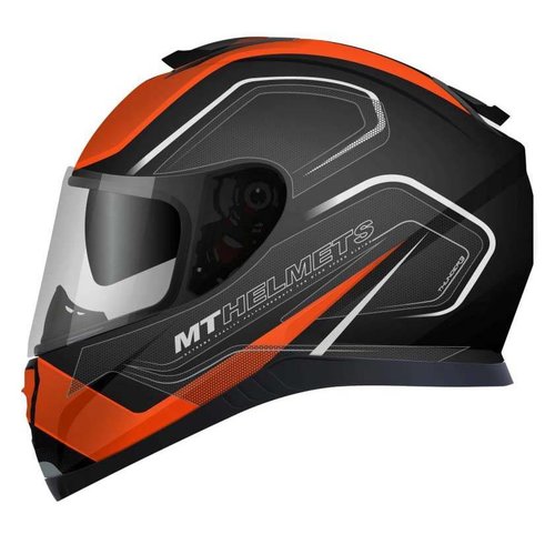 MT Helmets Thunder III SV Trace Schwarz / Orange