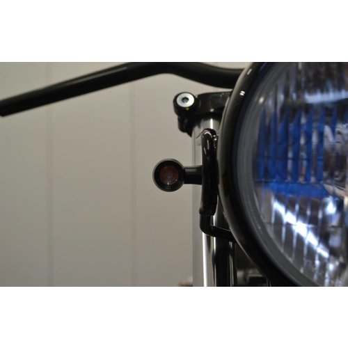 Matzwarte Mini Led-richtingaanwijzers type "Ladz"